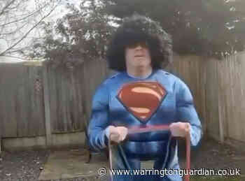 Warrington Athletics Club virtual relay with Superman and bananas - Warrington Guardian