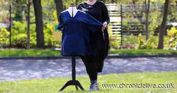 Wedding dress designer now sewing free scrubs for the NHS