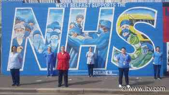 Belfast's International Wall of Murals honours NHS heroes - ITV News