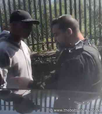 Lancashire police officer filmed making arrest threat in Accrington