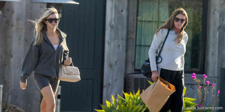 Caitlyn Jenner & Sophia Hutchins Grab Dinner to Go Amid Pandemic in Malibu