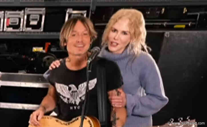 Nicole Kidman Joins Keith Urban During His One World Performance - Watch!