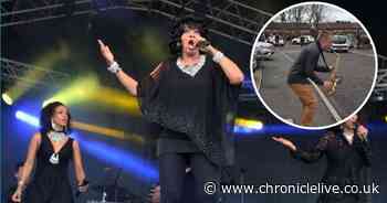 See teacher blast Sister Sledge on his sax during Blakelaw lockdown party