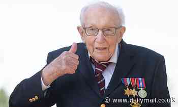 Captain Tom Moore's charity single for the NHS debuts at NUMBER ONE