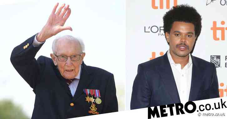 Captain Tom Moore set to claim number one single ending The Weeknd’s eight-week reign
