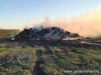 Baakse paasbult door onbekenden in brand gestoken