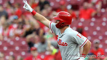 Pirates' Cole Tucker jokingly offers child-naming rights to Phillies' Rhys Hoskins in MLB The Show bet