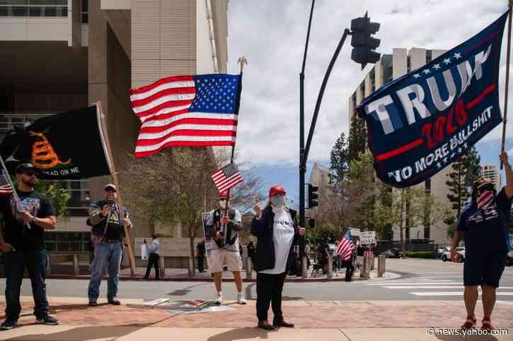 NY says over peak, as Trump's lockdown exit plan draws fire