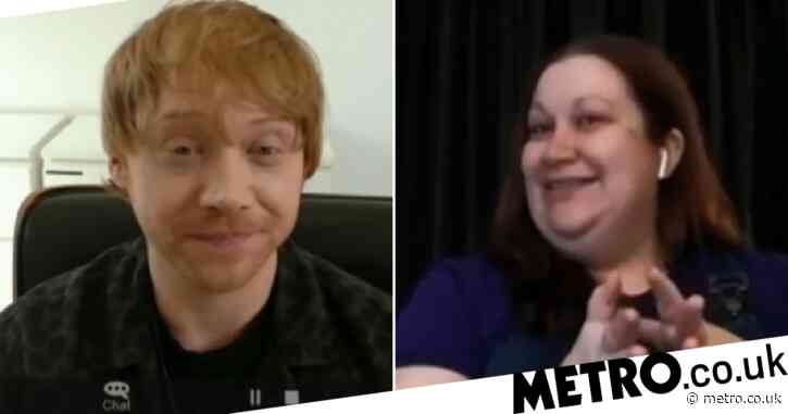 Rupert Grint surprises midwife via video call with Harry Potter present as he praises her frontline efforts