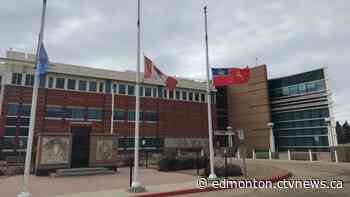 Flags lowered at RCMP headquarters in Edmonton after N.S. shooting - CTV News