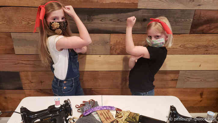 Two Young Girls In West Virginia Sew And Distribute Nearly 400 Masks