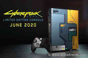 Microsoft unveils Cyberpunk 2077-themed Xbox One X that glows in the dark