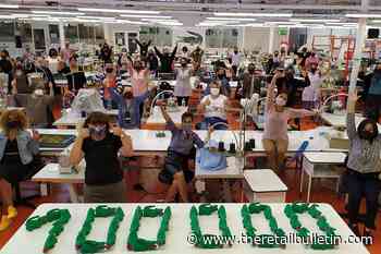 Lacoste reaches mask making milestone