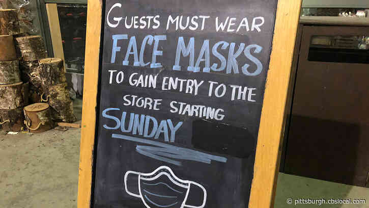 Pa. Mandate For Shoppers And Workers To Wear Masks Now In Effect Amid Coronavirus Outbreak