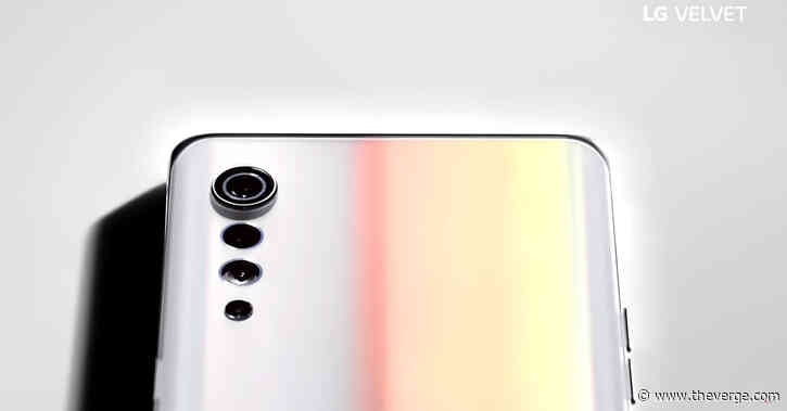 LG teases new 5G Velvet phone with ‘raindrop’ camera