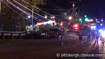 Power Lines Down After Truck Crashes Into Pole Along Route 51 In Pleasant Hills