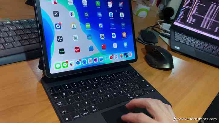 First Magic Keyboard for iPad Pro Hands-On Videos Appear Online