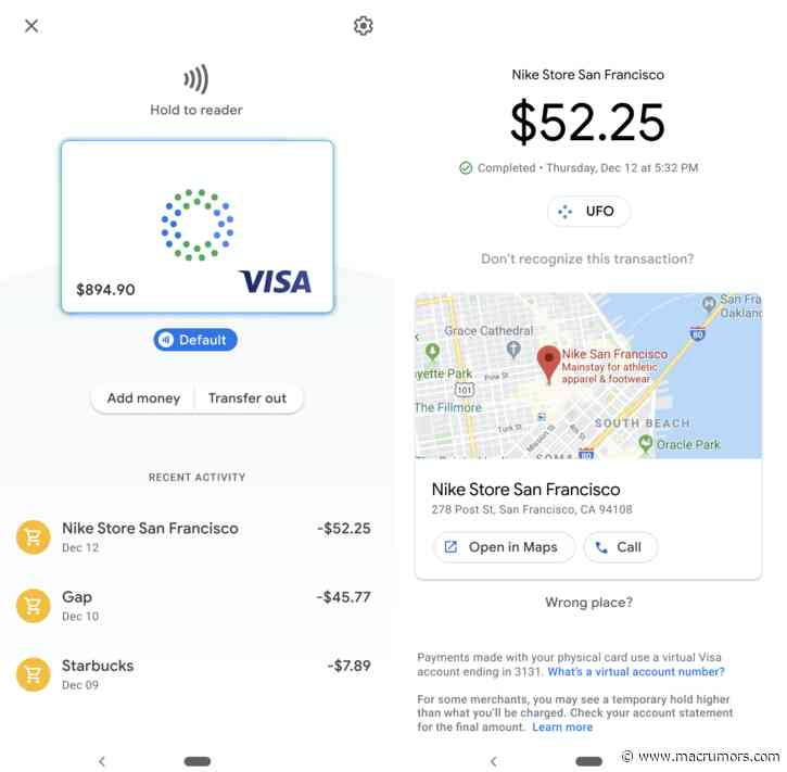 Leaked Images Reveal Google Working on Apple Cash Card Competitor