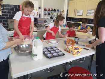 CORONAVIRUS: Children of key workers at Knavesmire School make desserts for neighbours