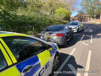 Teenager released after stolen car stopped on Brownlow Way, Halliwell
