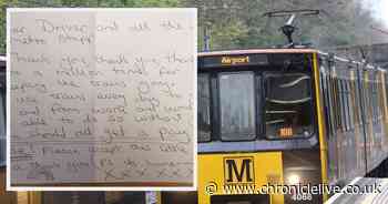 Heartwarming letter left by Metro passenger to thank drivers during lockdown