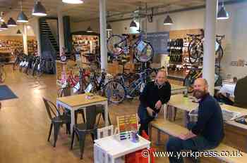 Non stop work to support York's lockdown cycling craze