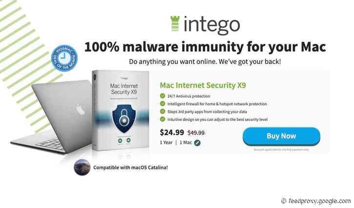Deal of the Month: 50% off Intego’s Mac Internet Security X9 bundle