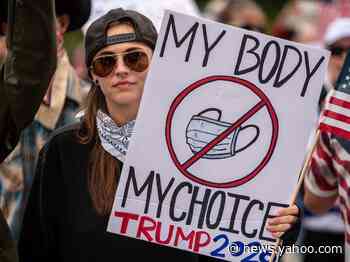 An anti-lockdown protest in Austin, Texas, drew anti-vaxxers and Trump supporters chanting 'Fire Fauci'