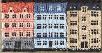 Copenhagen's Distinct Architecture Knit into Color-Blocked Urban Landscapes by Jake Henzler - Colossal