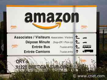 Amazon France workers will stay home until at least Wednesday     - CNET