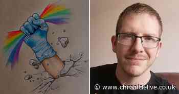 Artist's powerful image showing hope in face of Covid-19 fight goes viral