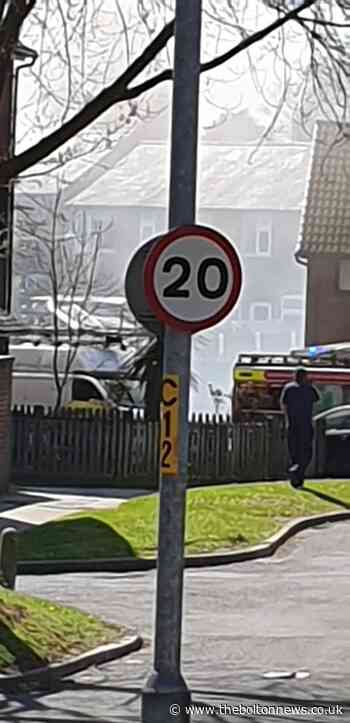 Seven fire engines called to house fire in Breightmet
