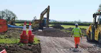 Pictures show new cemetery with up to 3,000 graves being built