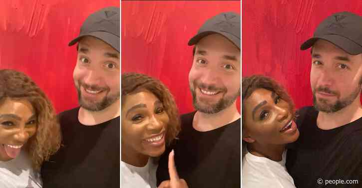 Serena Williams and Husband Alexis Ohanian Make Each Other Laugh While Posing for Selfies