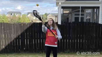 Lacrosse Players Won't Let Lockdown Keep Them From Having Fun