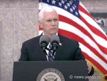 'America is being tested': Pence delivers commencement address to Air Force Academy class of 2020 and its first cadets to join Trump's Space Force