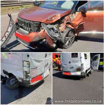 Driver found with 'drug dealing equipment' after motorway crash