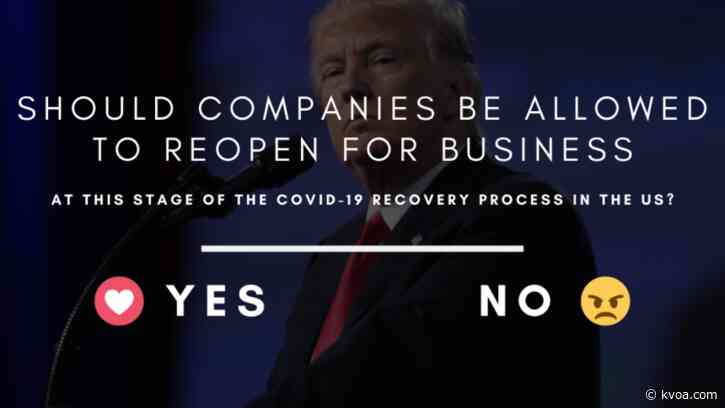 Boeing, other manufacturers return to work amid pressure from President Trump reopen economy