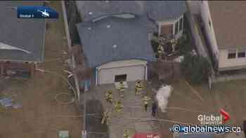 1 dead after fire at boarded-up house in west Edmonton