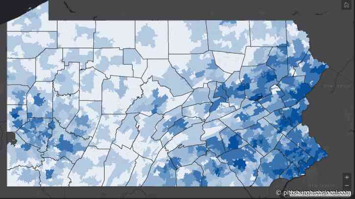 Pa. Dept. Of Health Interactive Map Tracks Coronavirus Cases By Zip Code