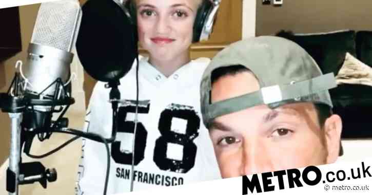 Katie Price’s daughter Princess shows off her impressive vocals while singing with dad Peter Andre