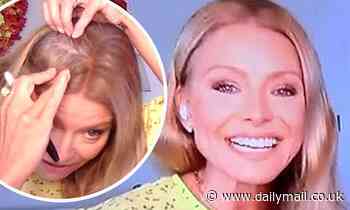 Kelly Ripa reveals she cut her own hair with KITCHEN scissors