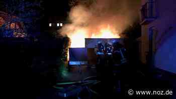 Feuerwehreinsatz in Bad Rothenfelde wegen brennender Garage - noz.de - Neue Osnabrücker Zeitung