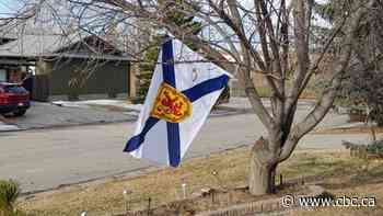 'Just rattled': Nova Scotians in Alberta fly flags to mourn shooting victims