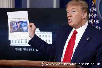 Donald Trump warns states over testing claims - Warrington Guardian