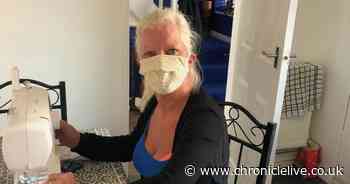The Blakelaw gran who is making hundreds of face masks to protect carers