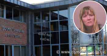 Watch 'appalling' woman cough at police officers while she was being arrested