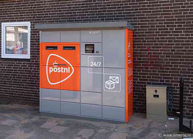 Negende pakket- en briefautomaat PostNL in Amersfoort
