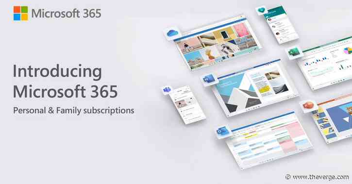 Microsoft 365 consumer subscriptions now available, most new features coming later
