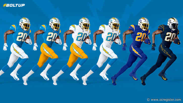 Chargers introduce highly anticipated new uniforms